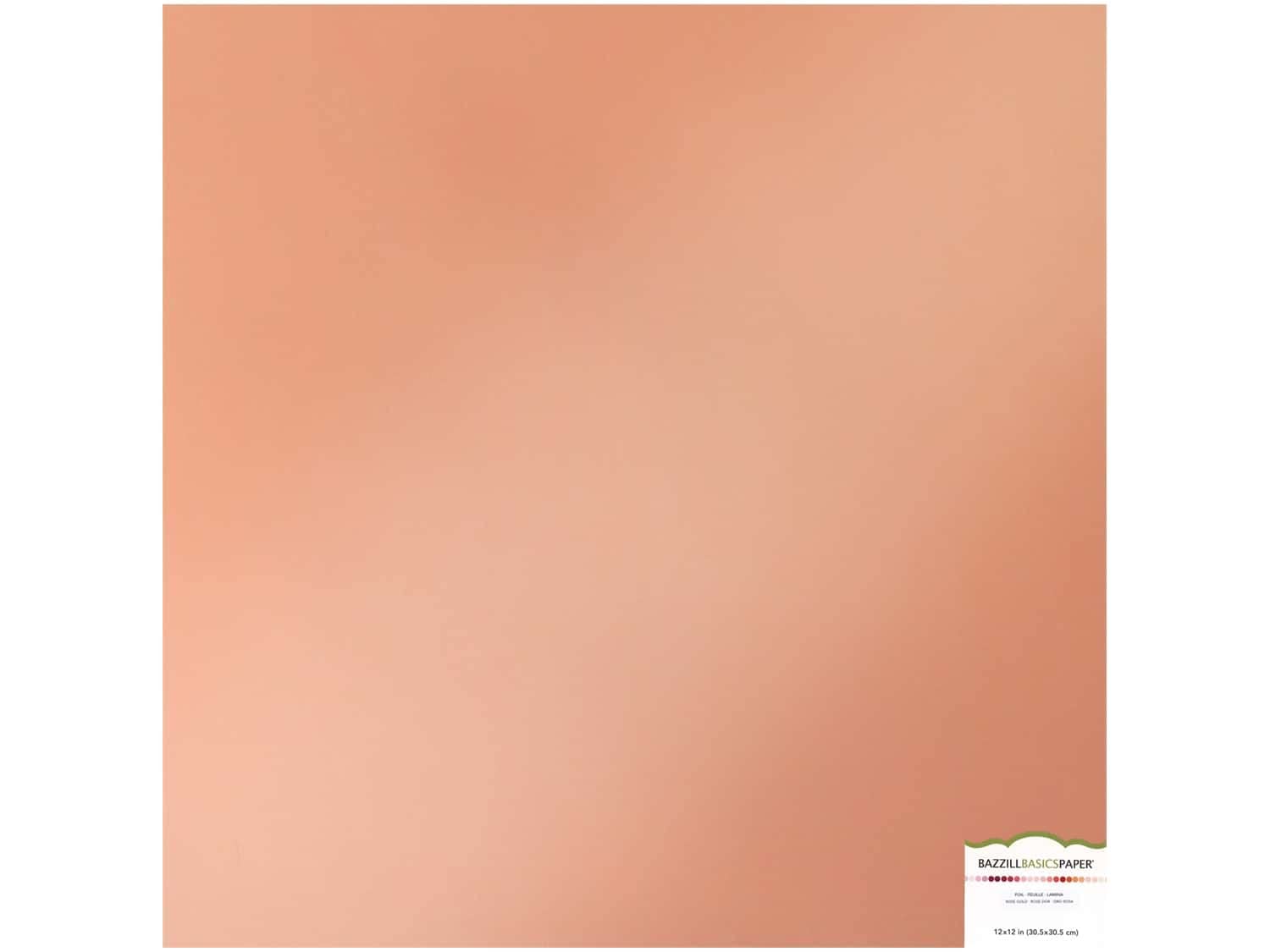 Paper 12x12 Foil Board Rose Gold
