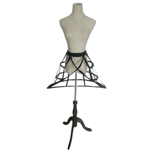 Image of Women Crinoline Petticoat Hoops Skirt Short Half Slip Underskirt for Girls Wedding Bridal Underskirt Slip