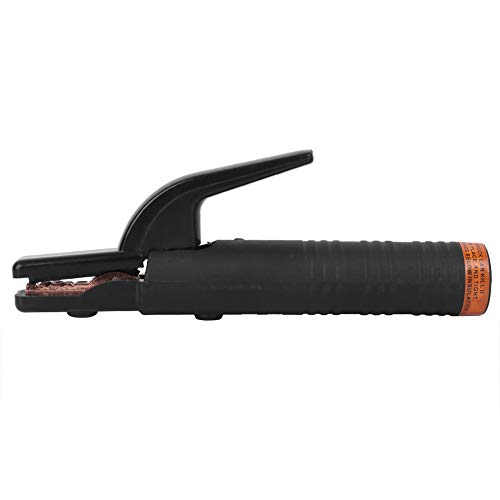 Welding Electrode Holder, Heavy Duty Copper 300-500A, Anti Scalding Thickened Clamp Tongs with High-Elasticity Spring for Enhanced, for Electric Welding