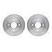 Dynamic Friction Company Rear Brake Rotors - 6002-10003