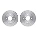 Dynamic Friction Company Rear Brake Rotors - 6002-54450