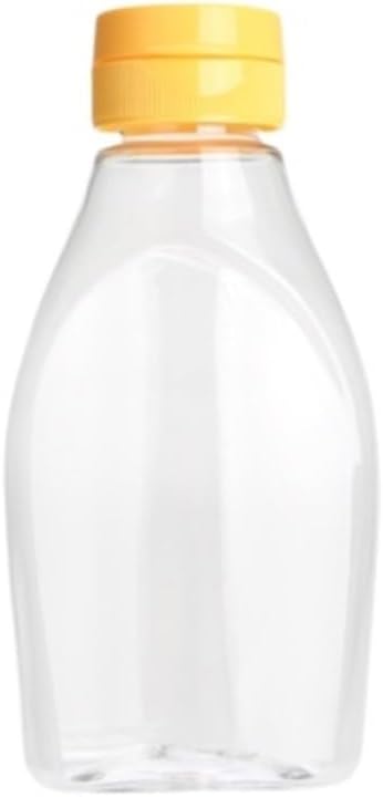 Squeeze Bottle 6 -piece Flavors Squeezing Bottle Sauce Allocation Transparent Plastic Seasoning Container Dinnerware(250g)