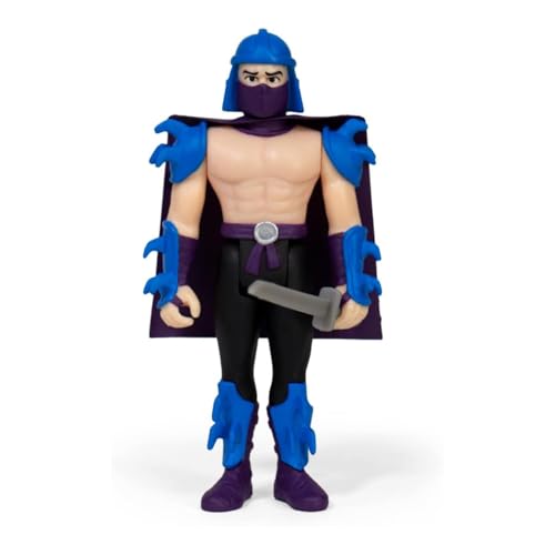 Super7 Teenage Mutant Ninja Turtles Shredder 3.75 in Reaction Figure