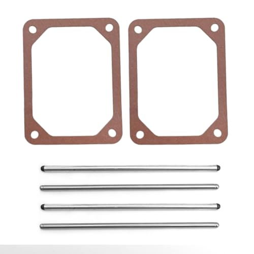 Image of VIKKSAER 2Set 690981 690982 690971 Push Rod Set of 2 & Valve Cover Gasket, Replacement for B S (2 Set)