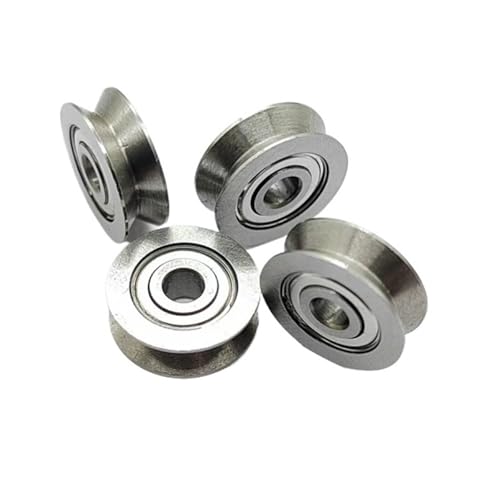 Roulement à rainure en V V604ZZ 3x12x4mm pour poulie de levage de précision