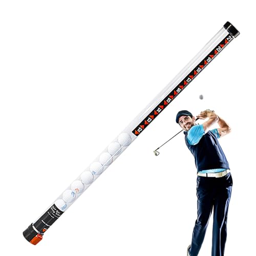 Tube de ramassage de balle de golf transparent de grande capacité pour l'entraînement
