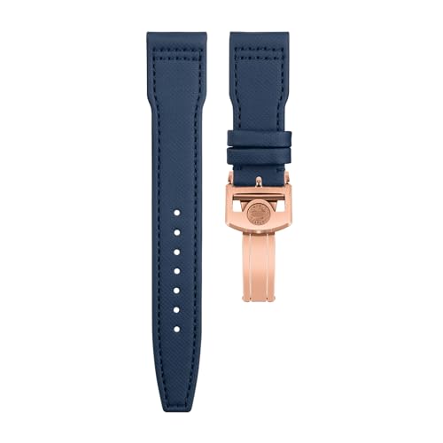Bracelet montre IWC résistant 21mm en toile nylon pour remplacer un cuir usé