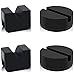 CZS Jack Pad Adapter Rubber for Jack Stands Universal Rubber Pads for Hi Lift Steel Car Jack Stands Slotted Frame Rail Pinch Welds Protector,2 Packs