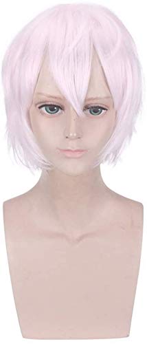 GIAOYAO Arcanum Anime Perruques Julian Dvorak Vin Rouge Perruques moelleuses Cover