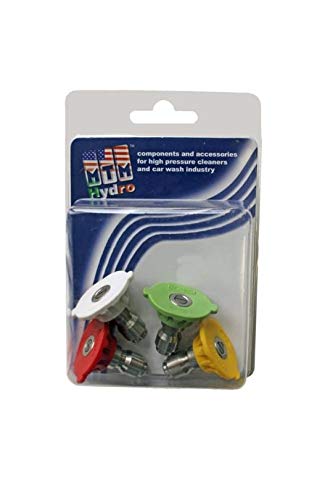MTM Hydro 17.0588 QC Hydrojet SS 10.0 Power Washer Tips 4 Pack