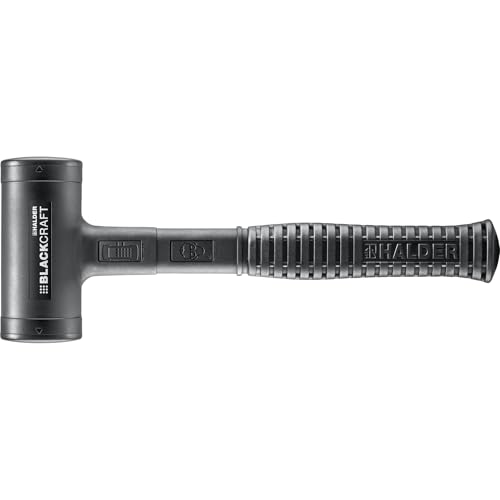 Halder 3379050 Blackcraft Anti-Slip Soft-Face Mallet, Multi-Colour, 50 mm