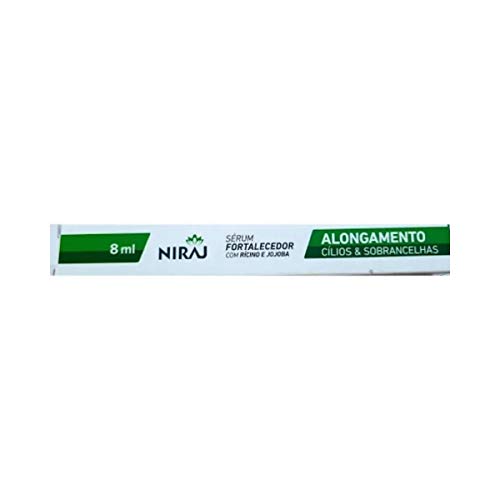 Niraj Sérum Alongamento de Cílios e Sobrancelhas com Rícino e Jojoba 8ml