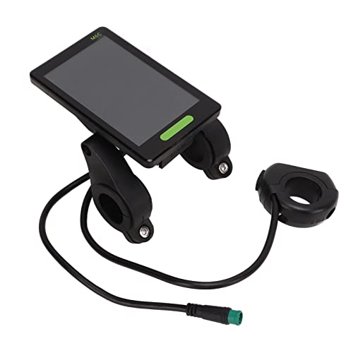 Yuecoom Electric Bikes LCD Display Meter, M6C Large Screen Control Display Panel Screen for Scooter Modification