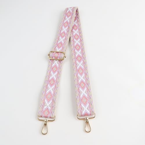 Image of Adjustable Replacement Shoulder Strap Luggage Straps Belt Crossbody Canvas Bag Handbag Purse Strap for Women (P-Style 15)