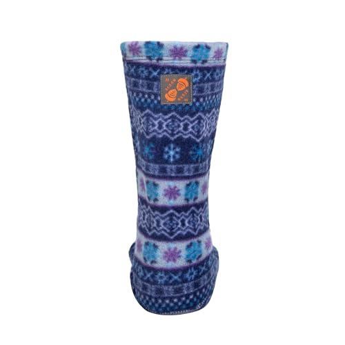 Image of Acorn Mens and Womens Versafit Fleece Sock: Super Soft & Ultra-Warm, Mid-Calf Height, Flat-Flock Seams