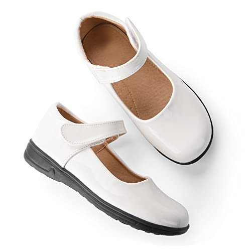 Girls School Uniform Shoes Mary Janes Party Show Dress Flat3