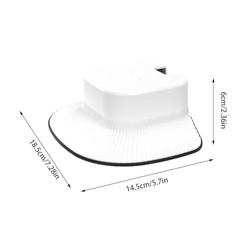 Protector de cámara para exteriores con techo impermeable para cúpula de hogar 6