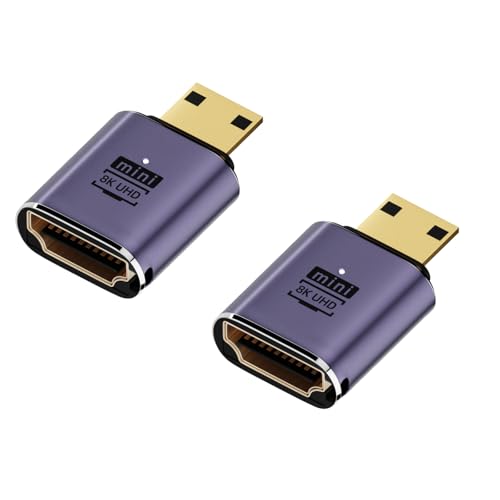 2 HDMI~j HDMIA_v^ L^ Mini HDMI(IX) to HDMI(X) L^ ϊA_v^ 8K@60Hz, 4K@144Hz, 2K@240Hz HDRΉ HDMI~j HDMI2.1ϊA_v^[ 90xpxt M