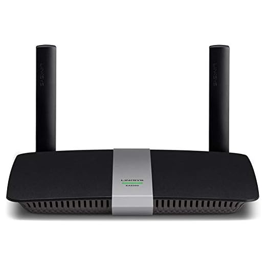 Linksys EA6350 Dual-Band Wi-Fi Router for Home (AC1200 Fast Wireless Router),Black