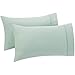 Amazon Basics - Federe a 400 fili, set di 2, 50 x 80 cm - Verde acqua