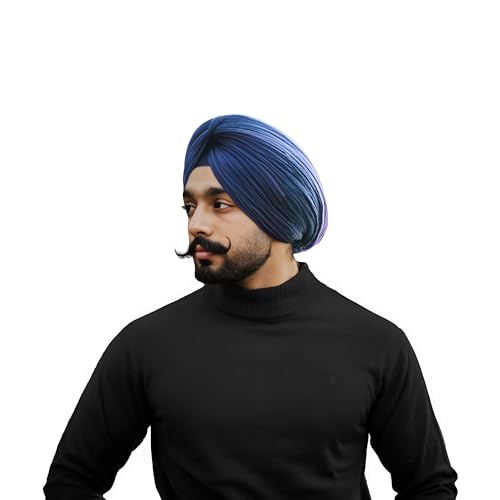 Patka Sikh Turban en coton 5m - Solution contre la transpiration et maintien parfait