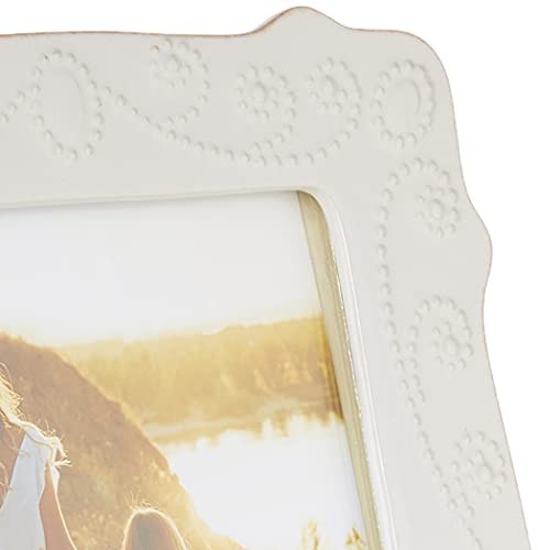 Lenox 858821 White French Perle 5" X 7" Frame, 1.55 Lb #TOP3