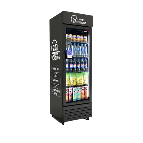 AI Vending Machine with Self-Checkout - DC360 Combo Refrigerated ...