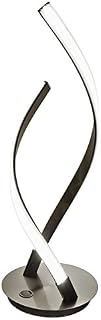 Febland L.E.D Twirl Table Lamp, Metal, Steel
