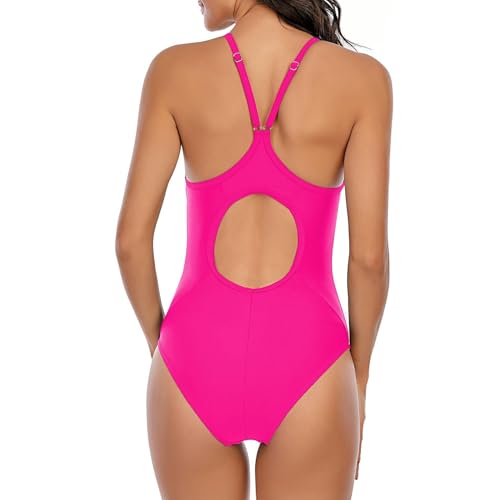 Image of Century Star Women Athletic One Piece Swimsuits-2026 Training Bathing Suits for Teens Juniors