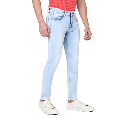 Image of Spykar Men's Super Skinny Fit Jeans