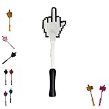Fun Contactless Payment Wand,Playful Card Holder for Tap to Pay,Creative NFC Payment Tool,Easy Checkout At Store,Supermarket and ATM,Unique Gift for All Ages. (White)