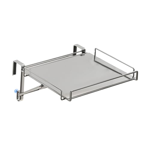 Cabilock Kitchen Accessory Storage Shelf for Cabinet over The Door Shelf Multi-function Metal Seasoning Rack