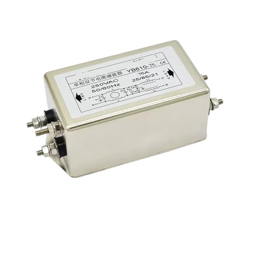 Filtro de alimentación CA antiinterferencias YB610 doble sección 2