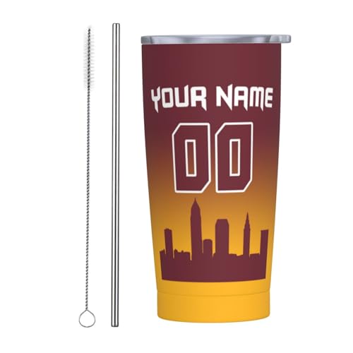 JKMLQD Custom Basketball Tumbler 20 oz Stainless Steel