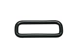 Generic Metal Black Rectangle Buckle 1.55