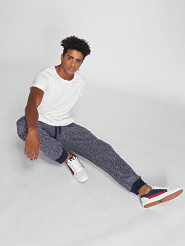 Image of Southpole Men's Big-Tall Jogger Pants Basic Fleece Solid Clean in Marled Colors