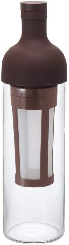 Cold Brew Coffee Tea Maker, Glass Pitcher & Stainless Steel Filter, Dishwasher Safe Iced Coffee Tea Maker Airtight Lid and Large Handle