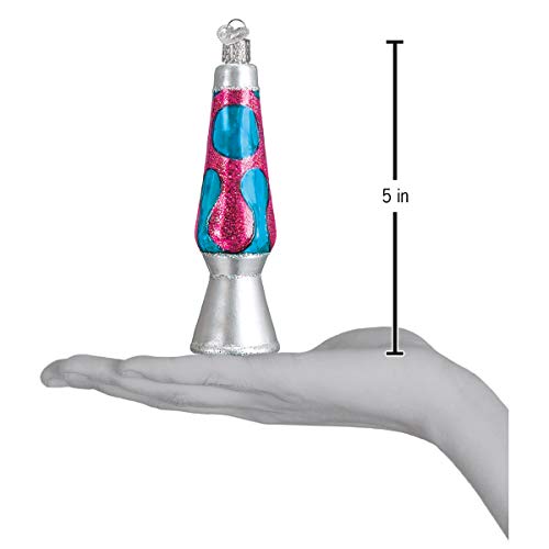 Old World Christmas Lava Lamp Glass Groovy Feel Good Decade 32284 Ornament, Multi #TOP4