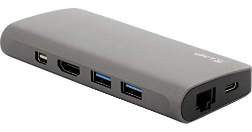 LMP - 4K USB-C Travel Docking Station with 9 Ports - Space Gray