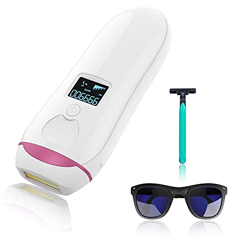 Laser-Hair-Removal-for-Women-Permanent,Painless At Home IPL Hair Removal Device for Facial Whole Body, Upgraded to 999,900 Flashes