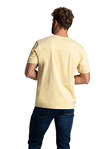 Fruit of The Loom Men's Crafted Comfort Tee, Relaxed & Classic Fit, Sizes S-2X, Classic Fit - Cotton - Cornfield, Large - image 3