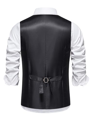 Men's Suit Vest Business Waistcoat3