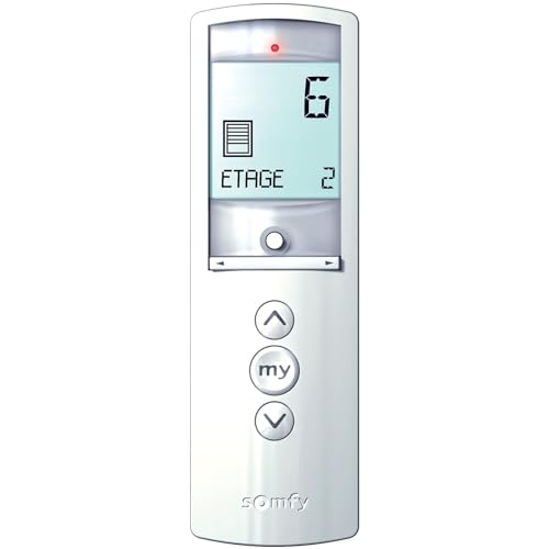 Somfy Telis 16 RTS Pure 1811020, draadloze afstandsbediening, RTS-radio, lcd-display, voor het bedienen van 16 motoren of 16 groepen RTS-radiomotoren - Afbeelding 4