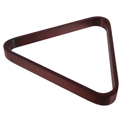 BCOATH Billiards Triangle Rack Ball Triangle Rack Snooker for Pool Balls Durable Wooden Frame Pool Table Leveling Kit