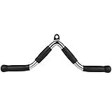 Consejo: Con la barra de tr¨ªceps se puede entrenar de forma efectiva el tr¨ªceps de diferentes maneras para estimular de forma espec¨ªfica el desarrollo muscular. Ejercicios especiales son, las extensiones de tr¨ªceps por encima de la cabeza o el press de banca cerrado.
