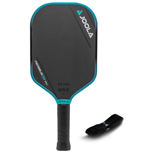 Image of JOOLA 3S Pickleball Paddles - Raw Carbon Fiber Surface for Power & Spin, Elongated, Wide Body & Aero Curve Designs - UPA-A Certified