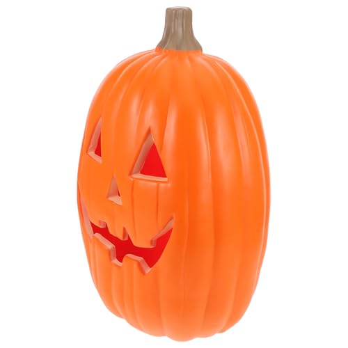 Lanterne Citrouille Artificielle LED 40 CM Orange Lumineuse pour Ambiance Halloween