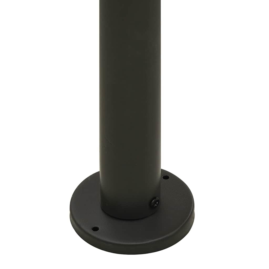 Pergola con tetto estensibile, pergola da giardino, traliccio per piante rampicanti, arco da giardino, arco per rose, gazebo da giardino, antracite, 3 x 3 m, in acciaio, 180 g/m²