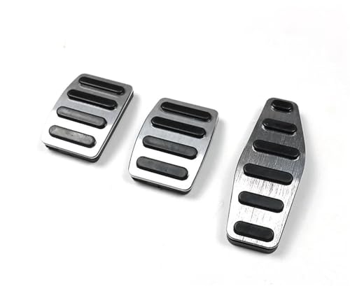 車 ペダルカバー ステンレス製フットペダル アクセル/ブレーキペダル に適合するスズキ に適合するジムニーに適合する シエラ JB64 JB74 2012-2025 3ドア/5ドア用(MT Silver)