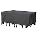 Produktbild ERAY Gartenmöbel Abdeckung, Gartentisch Abdeckung Wasserdicht / 210D Oxford/PU Beschichtung/Winterfest/Haltbar / 4 Winddichte Gurte mit Schnallen, Abdeckung für Gartenmöbel (L-280 x 213 x 66 cm)
